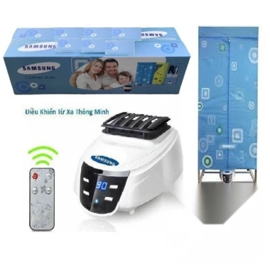 Tủ sấy quần áo Samsung - Khử khuẩn kháng mùi, di động, bảo hành 12 tháng, 665.000 VND