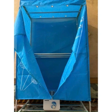 Tủ sấy quần áo Samsung khung inox sz gấp gọn, sấy nhanh khô, bảo hành - Giá chỉ 390.000₫