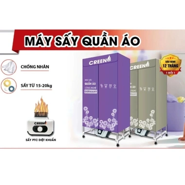 Tủ sấy Quần Áo Sharp Thái Lan 2.000W - Siêu Khỏe, Tiện Dụng, Bảo hành 12 Tháng, Giá chỉ 989.000đ