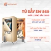 Tủ sấy quần áo SOWUN SW869S – Cảm ứng 1 chạm, ion âm khử khuẩn, sấy 30kg 2