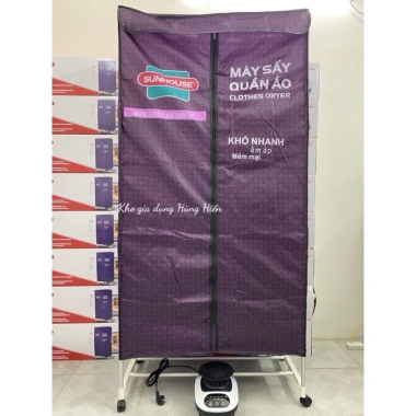 Tủ sấy quần áo Sunhouse SHD-2.707 1.500W - Sấy khô nhanh, chính hãng, bảo hành 12 tháng, 969k 3