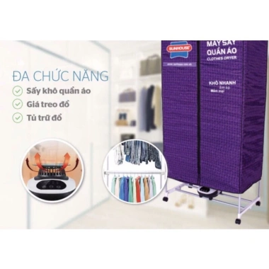 Tủ sấy quần áo Sunhouse SHD2.702 - Bảo hành 1 năm, giá chỉ 899.000đ, giảm tới 20% 6