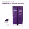 Tủ sấy quần áo Sunhouse SHD2.707 20kg - Khử khuẩn, sấy khô, bảo hành 12 tháng, giá 1.699.000₫ 2