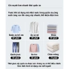 Tủ sấy quần áo tiết kiệm 50% điện, khử mùi diệt khuẩn, gió xoay 360 độ, gấp gọn tiện lợi 5