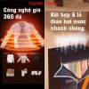 Tủ Sấy Quần Áo Tigerlife I-ION 1.500W Khử Khuẩn Siêu Nhanh Gấp Gọn Di Chuyển - Giá 2.0 Triệu 3