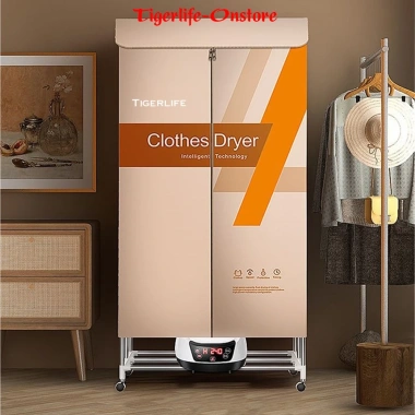 Tủ Sấy Quần Áo Tigerlife I-ION 1.500W Khử Khuẩn Siêu Nhanh Gấp Gọn Di Chuyển - Giá 2.0 Triệu 6 Tủ Sấy Quần Áo Tigerlife I-ION 1.500W Khử Khuẩn Siêu Nhanh Gấp Gọn Di Chuyển - Giá 2.0 Triệu 6