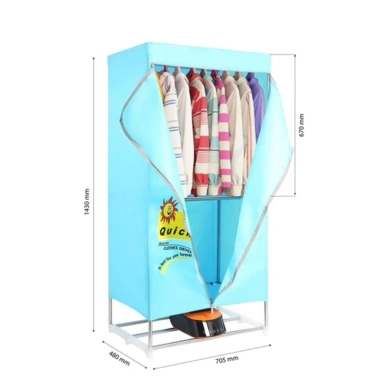 Tủ Sấy Quần Áo Vovi Camac 1.500W Khử Khuẩn, Chống Cháy, Chống Thấm Nước - 469k
