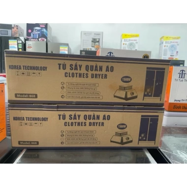 Tủ Sấy Quần Áo Vovi Camac 1.500W Khử Khuẩn, Chống Cháy, Chống Thấm Nước - 469k