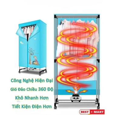 Tủ sấy Samsung 2 tầng 1.500W – Hàn Quốc, khung inox, giá ưu đãi 495k