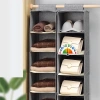 Tủ Vải Lưu Trữ Quần Áo 5 Ngăn + 3 Ngăn Túi Treo - Giá Ưu Đãi 30.000 VND 2
