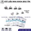 Túi 4 mắc cài răng 6,7 thép không gỉ bám dính chắc Niềng răng chỉnh nha 25.000₫