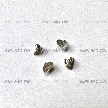 Túi 4 mắc cài răng 6,7 thép không gỉ bám dính chắc Niềng răng chỉnh nha 25.000₫