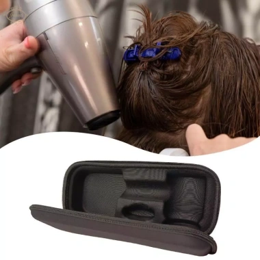 Túi bảo quản máy sấy tóc EVA di động, hộp du lịch nhỏ gọn, giá đỡ tiện lợi cho doanh nhân 9