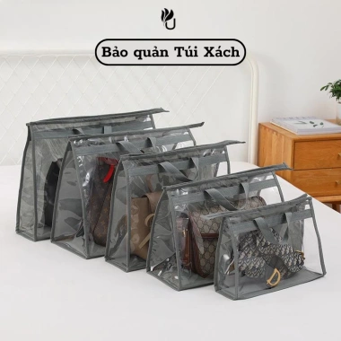 Túi Bảo Quản PVC Trong Suốt Chống Bụi Ẩm - Bọc Túi Xách, Ví Bóp Giá 29.000 VNĐ