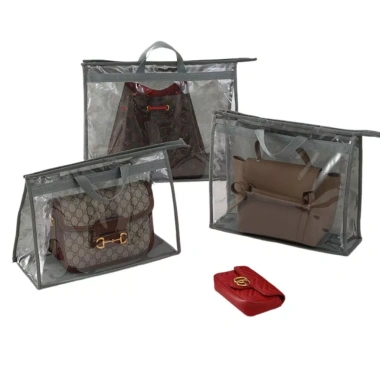 Túi bảo quản túi xách trong suốt 4 kích cỡ - Chống bụi, tiện dụng, giá 38.000 VND 5