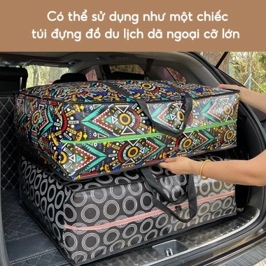 Túi bạt dứa siêu bền, chống nước, đựng chăn quần áo mọi kích thước Giá 26.500₫ 4