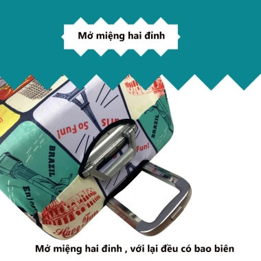 Túi bọc bảo vệ vali - Áo vỏ bọc 4 chiều thun siêu dày, giảm giá tới 22% - Chỉ 159.280 VND 2