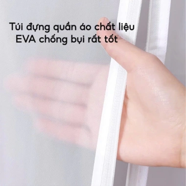 Túi Bọc Quần Áo Cicico TB01 Chống Bụi EVA Đàn Hồi, Khóa Kéo - 25.000 VND 4