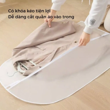 Túi Bọc Quần Áo Cicico TB01 Chống Bụi EVA Đàn Hồi, Khóa Kéo - 25.000 VND 7