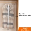Túi bọc quần áo PEVA chống bụi ẩm mốc, có khóa, treo tủ, trùm áo Vest - Giá chỉ 14.900đ 4