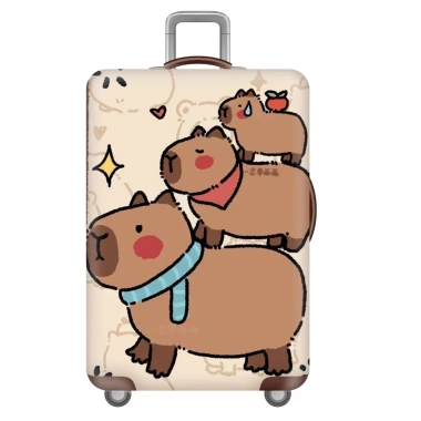 Túi bọc vali áo trùm màu be co giãn 4 chiều chống trầy, chống bụi, giá 78.000đ 3 Túi bọc vali áo trùm màu be co giãn 4 chiều chống trầy, chống bụi, giá 78.000đ 3