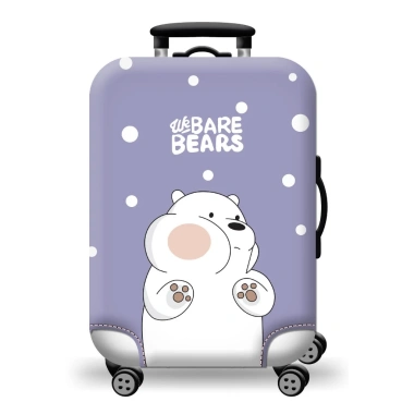 Túi Bọc Vali Gấu Bear Khóa Kép, Vải Thun Co Giãn 4 Chiều và Thẻ Tên - Giá Ưu Đãi 104,940 VND