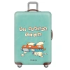 Túi bọc vali KUTE DUCK cao cấp áo trùm vali vải thun co giãn chống bụi tặng thẻ tên giảm 22% 3