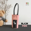 Túi Canvas Đựng Bình Giữ Nhiệt DT x BlackPink - Hồng Đen, Size 450-750ml, Giá 37k 4