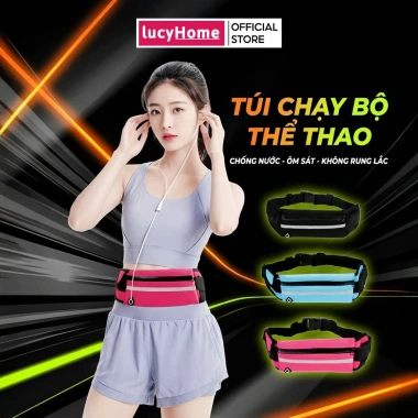Túi chạy bộ đa năng chống thấm, đai đeo bụng thể thao đựng điện thoại an toàn, tiện lợi - 25.000₫