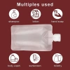 Túi chiết mỹ phẩm hickies nắp bật trắng đục 30/50/100ml - Nhỏ gọn, giá 12k 7