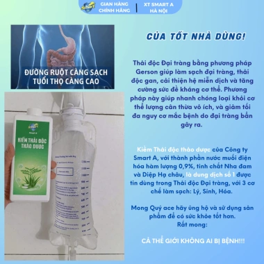 Túi cho ăn Y tế Loại 1 1.200ml - Truyền thải độc đại tràng, giá ưu đãi 25.000đ 3 Túi cho ăn Y tế Loại 1 1.200ml - Truyền thải độc đại tràng, giá ưu đãi 25.000đ 3
