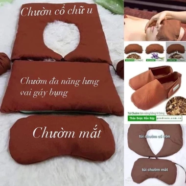 Túi chờm thảo dược Bình An 20 loại, đủ sz, mắt, gối, giày, chữ U, lòng bàn chân – 89.000 2