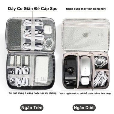 Túi Chống Nước Amalife Nhiều Ngăn Đựng Đồ Công Nghệ - Chống Sốc, Giá 150k 2