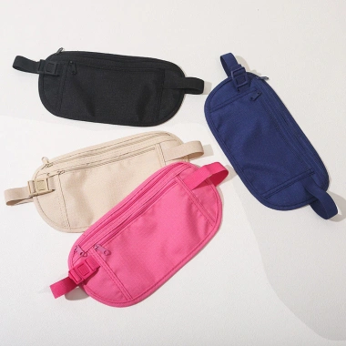 Túi Chống Trộm Unisex Đóng Túi Thắt Lưng Du Lịch Nước Ngoài – Mỏng Vô Hình, Ví Hộ Chiếu