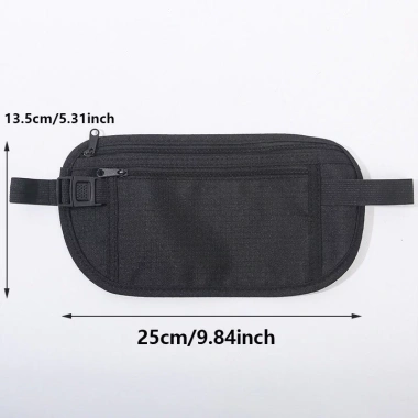 Túi Chống Trộm Unisex Đóng Túi Thắt Lưng Du Lịch Nước Ngoài – Mỏng Vô Hình, Ví Hộ Chiếu
