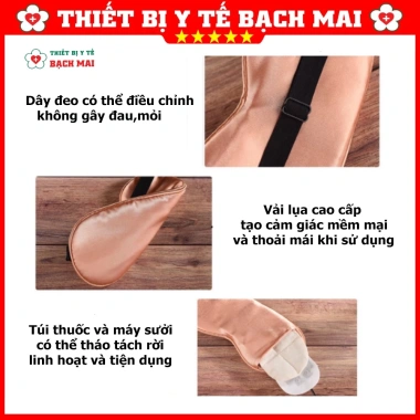 Túi Chườm Mắt Ngải Cứu - Điều Chỉnh Nhiệt Độ, Hẹn Giờ Tự Động, Giảm Giá Đến 149k
