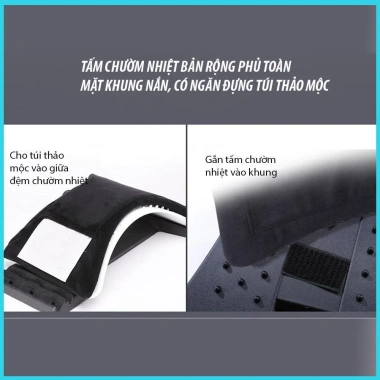 Túi chườm thảo dược cho khung nắn chỉnh cột sống: Giảm đau nhanh, hỗ trợ phục hồi, giá ưu đãi 270.000₫ 5 Túi chườm thảo dược cho khung nắn chỉnh cột sống: Giảm đau nhanh, hỗ trợ phục hồi, giá ưu đãi 270.000₫ 5