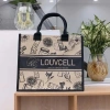 Túi cói canvas gọn nhẹ du lịch, túi vuông thời trang đựng đồ dùng, quần áo nhỏ – Giá 99.000₫
