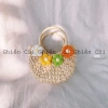 Túi cói lục bình nhỏ xinh cho bé size 15cm - Phụ kiện thời trang giá ưu đãi 90.000 VNĐ 9