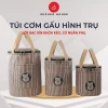 Túi cơm giữ nhiệt Gấu Bear SUZUKO HOUSE TC29 – Thiết kế tròn cầm tay, lót khóa kéo, tiện dụng văn phòng