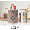 Túi cơm giữ nhiệt Gấu Bear SUZUKO HOUSE TC29 – Thiết kế tròn cầm tay, lót khóa kéo, tiện dụng văn phòng 3