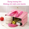 Túi Cơm Trưa Cách Nhiệt Chống Thấm Dễ Mang, Thích Hợp Văn Phòng và Picnic 3