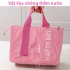 Túi Cơm Trưa Cách Nhiệt Chống Thấm Dễ Mang, Thích Hợp Văn Phòng và Picnic 5