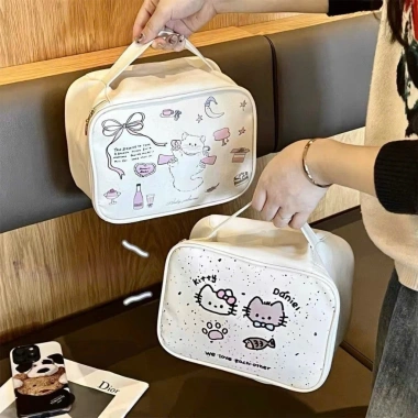 Túi Cốp Đựng Mỹ Phẩm Di Động Dung Tích Lớn Dễ Thương Chống Thấm Nước Giá 99.999₫