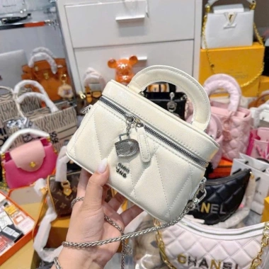 Túi Cốp Nữ Chio2nd Dây Đeo Chéo, Quả Chuông 18cm, 3 Màu, Giá 136k - HTM500