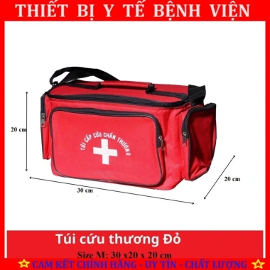 Túi cứu thương đa kích thước, đa ngăn, có quay đeo - Túi chữ thập hàng hãng giảm giá 99.529đ