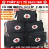 Túi Cứu Thương Đen 4 Kích Thước Đủ Size - Túi Y Tế Chuẩn BYT Giá Ưu Đãi 133k