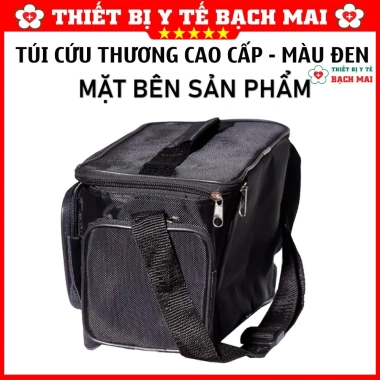 Túi Cứu Thương Đen 4 Kích Thước Đủ Size - Túi Y Tế Chuẩn BYT Giá Ưu Đãi 133k