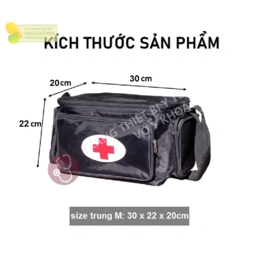 Túi Cứu Thương Đen - Túi Y Tế Chuẩn Bộ Y Tế, Giá Ưu Đãi 89.000 VNĐ 9 Túi Cứu Thương Đen - Túi Y Tế Chuẩn Bộ Y Tế, Giá Ưu Đãi 89.000 VNĐ 9