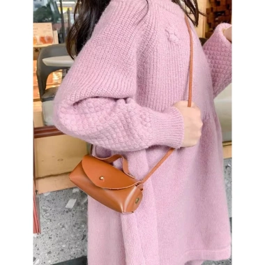 Túi da mini vintage cho bé - Thiết kế xinh xắn, chất liệu da thật, giá chỉ 65.000đ